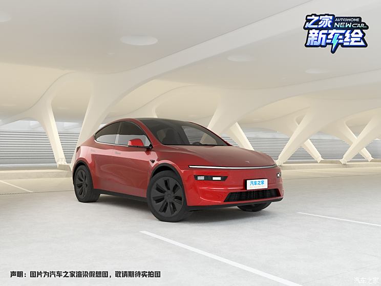 新款特斯拉Model Y国内无伪装谍照 贯穿灯设计 小鹏G6多了个兄弟